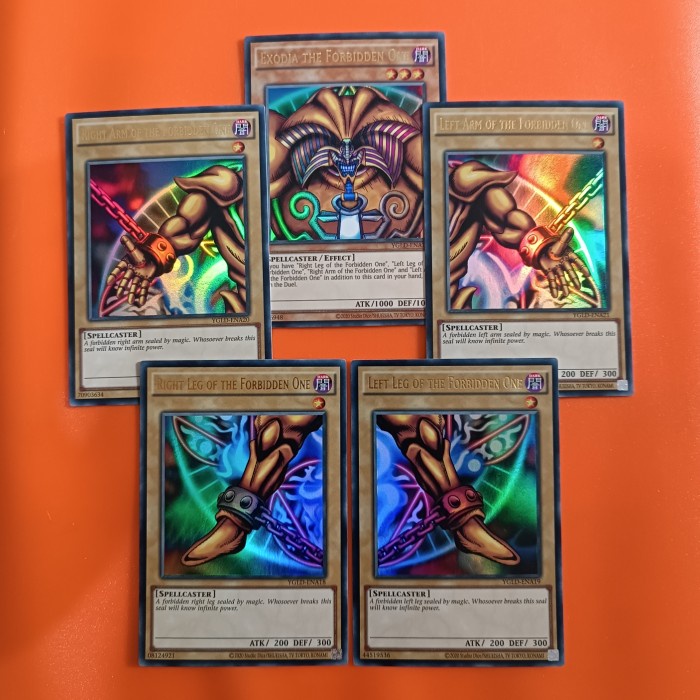 Kartu Yugioh Original Exodia The Forbidden One Ultra Rare Ygld