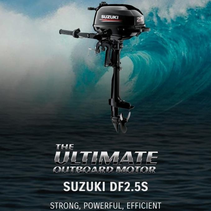 Mesin Tempel Suzuki Outboard Df 2.5 Pk 4 Stroke