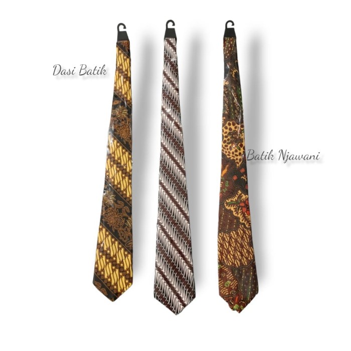 Terlaris Dasi Batik Tie Dasi Pria Motif Batik Dasi Panjang Batik Dasi Kantor
