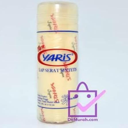 Kanebo Serat Synthetic PVA Plas Clean Yaris + Tabung Awet Kuat Tebal Lap Handuk Fiber Karet Kain Lap