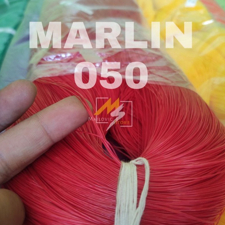 (PLQ ❦➲) Kenur Layangan Marlin 0.50 Panjang Kuat Halus Aduan Sukoi Seot Original / top.produuk.