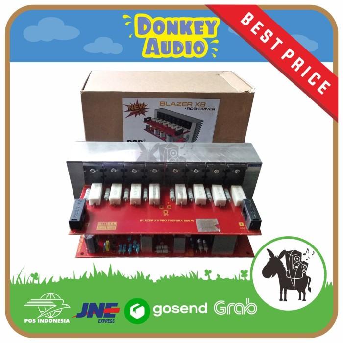 Kit Power Mono Yiroshi 800W Amplifier Blazer X8 Driver Rosi Bell Bgr