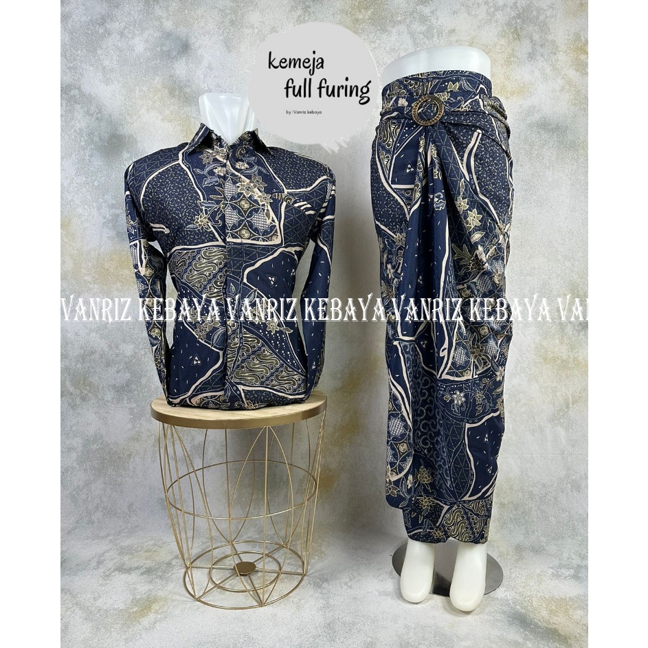 ✱Paling Popular Vanriz Kebaya-Batik Couple Rok Lilit Buat Lamaran Q48 ➯