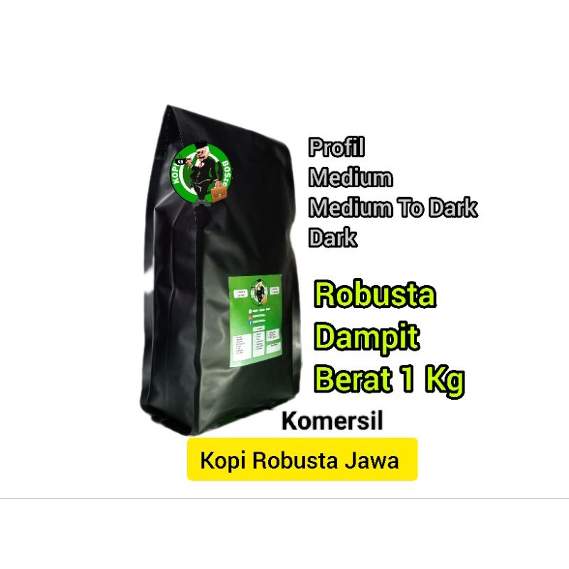 

Kopi Robusta Dampit 1 Kg Bubuk Grade1 Standar Cafe dan Hotel