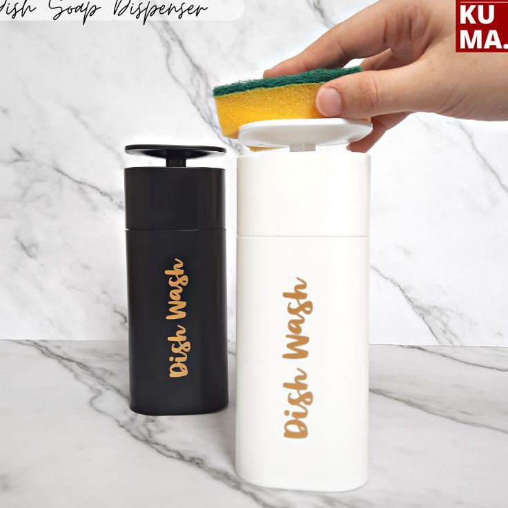 'IJG KUMA Dispenser Sabun Aesthetic Tempat Sabun Cuci Piring g Produk Premium ★★.