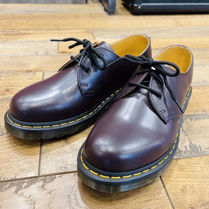 Terlaris Dr. Martens 1461 Burgundy Smooth