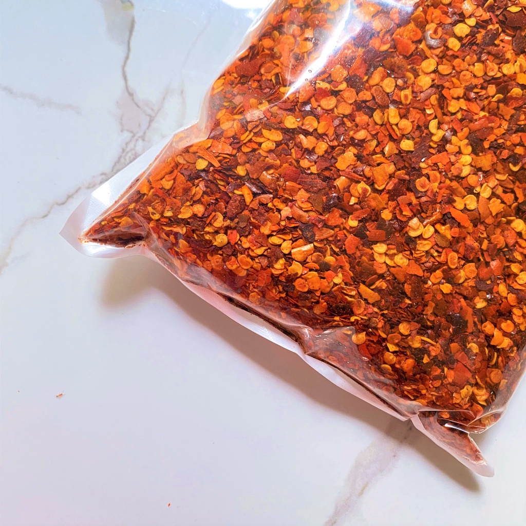 

Baru!! Cabe Giling Kasar / Chilli Flakes / Cabe Pilihan Pesona Rasa 1 Kg