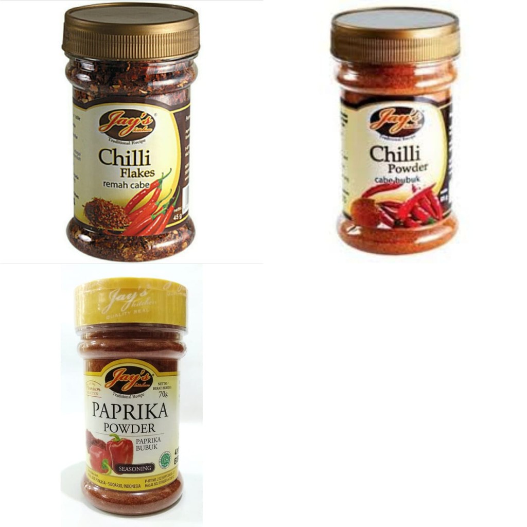 

Jay'S Chilli Flakes / Chilli Powder / Paprika Powder