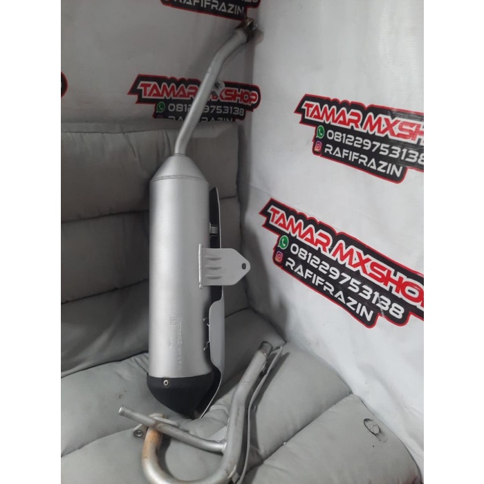 {Bekas} Knalpot Kenalpot Snalpot Kawasaki KLX BF Original Berkualitas