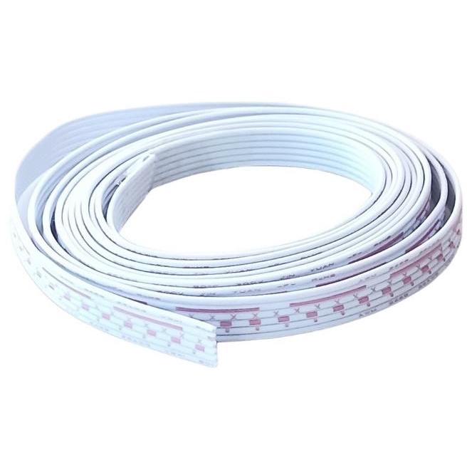 Kabel pita 6 jalur AWG26 Pipih Cable flat 6p pin 26 awg 1 meter