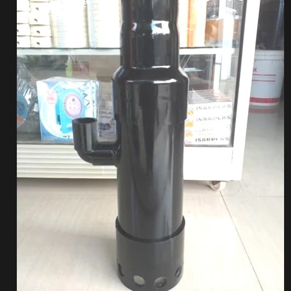 AIR LIFT PUMP MENCAMPUR OKSIGEN DENGAN AIR UNTUK KOLAM KOI