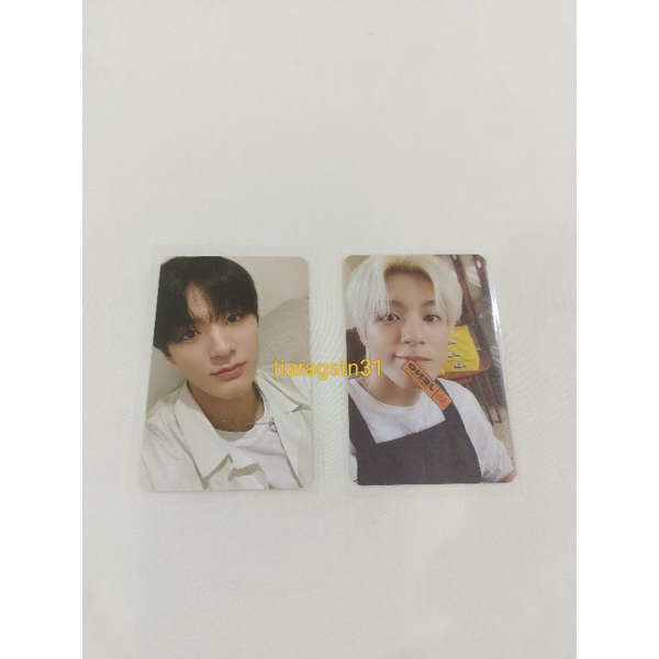 Photocard Jeno SSG & cafe