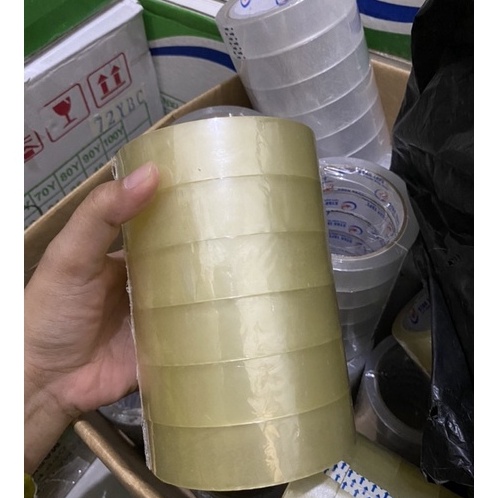

[S.P❤J♡> LAKBAN OPP ( 6 PCS ) CLEAR BENING 24MM X 90 YARD STAR TAPE MURAHHHHH KUALITAS TERBAIK superr.keren..!