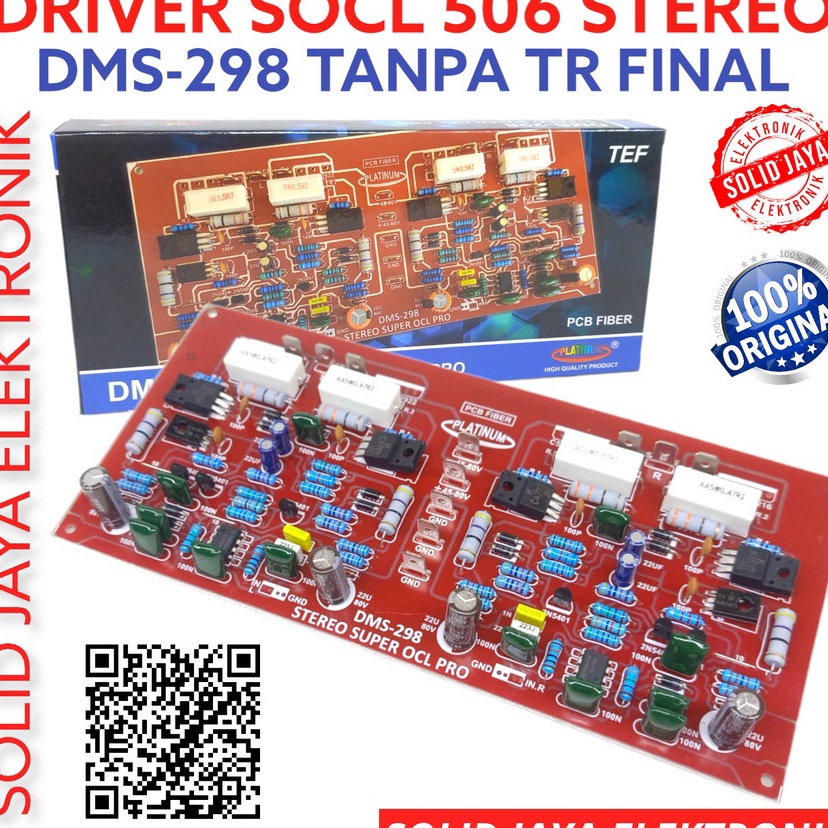Best produk KIT DRIVER POWER SUPER OCL SOCL 506 TEF PRO STEREO TEF POWER AMPLIFIER AMPLI SOCL-506 50