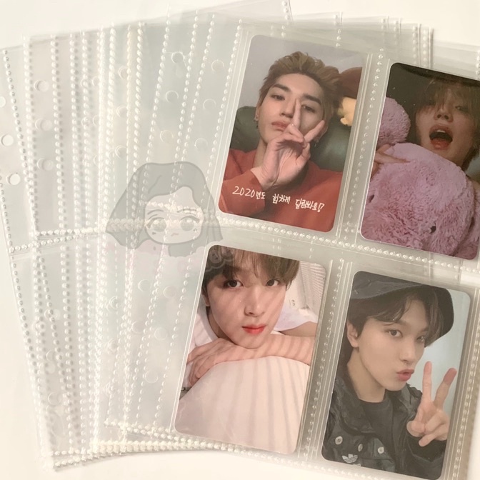 

[❤ ♪E14F) A5 SLEEVE PHOTOCARD, 10 LEMBAR, 1P/2P/4P (SINGLE/DOUBLE SIDE/HOLOGRAM), 6 RING pasti.diikirim..