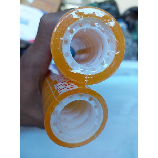 

Solasi Bening Tipis 12mm x 10Yard | 1 lusin (12 biji)