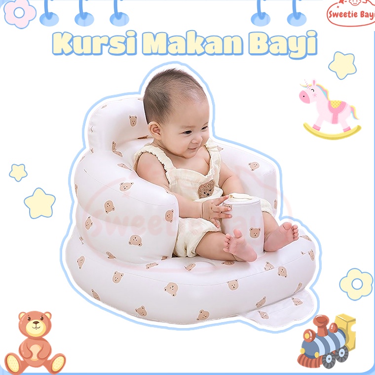 ー UN Kursi Makan Bayi kursi pompa bayi belajar duduk Makan Main Dan Mandi Bayi—Kursi Bayi Sofa Bayi 