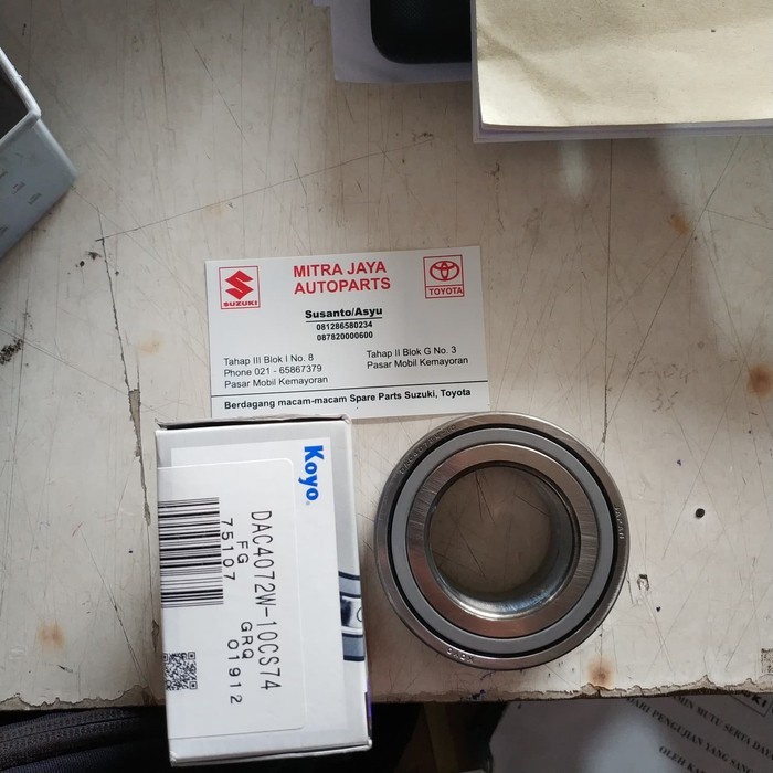 Bearing Roda Laher roda depan Suzuki ERTIGA terpercaya