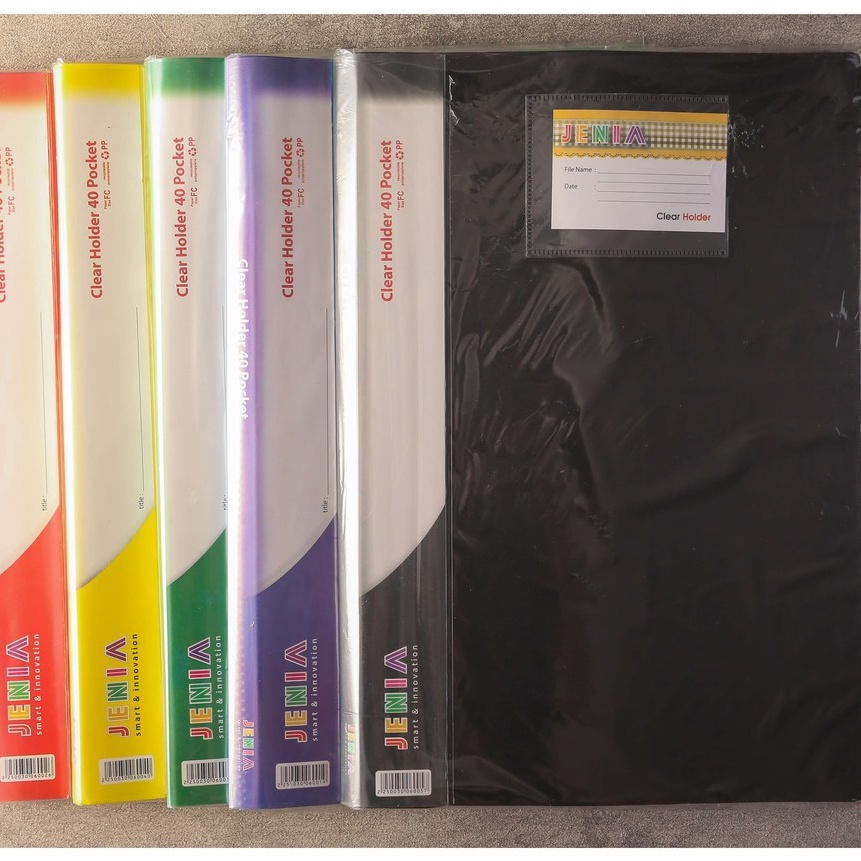 

(DS❣.F✪) Clear Holder 40 poket Polos Folioamanahh!