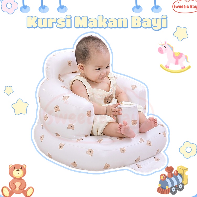 ' GROSIR Kursi Makan Bayi kursi pompa bayi belajar duduk Makan Main Dan Mandi Bayi—Kursi Bayi Sofa B