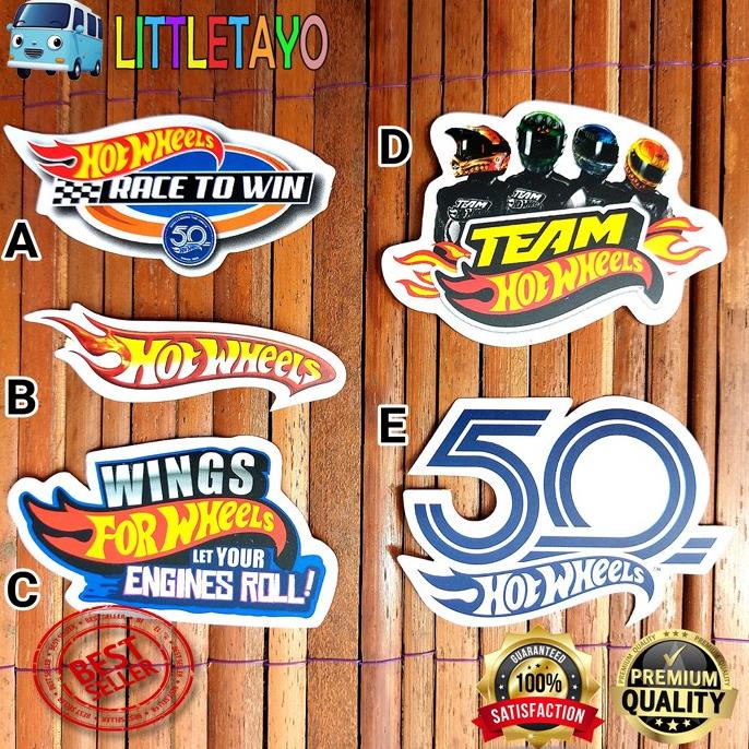 

Stiker Hotwheels 5Pc