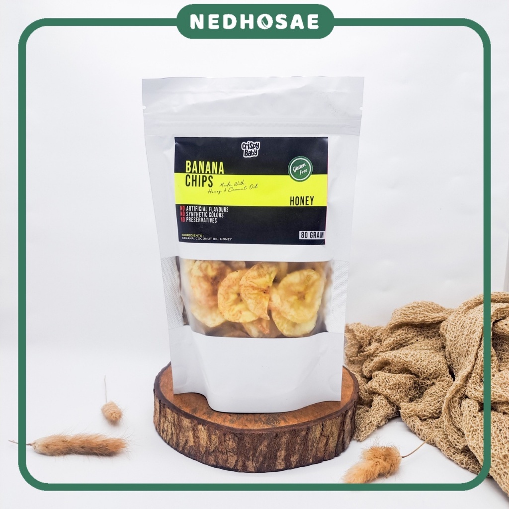 

Nanaby Crispy Baby Banana Chips Keripik Pisang Sna Sehat Mpasi Gluten Free