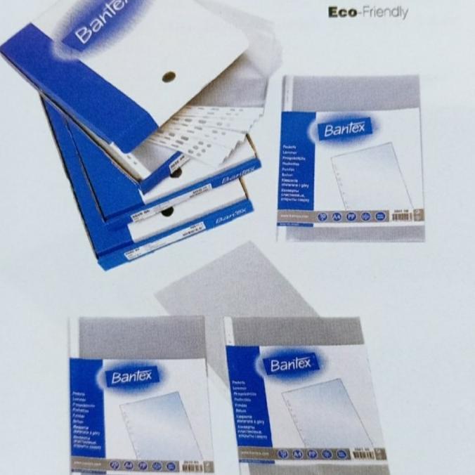 

Terlaris Plastik Pp Pocket A4 / Antiglare / O. O9 Mm Merk Bantex 2042
