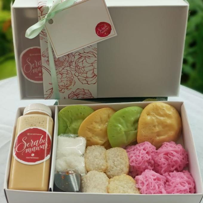 

Hampers Serabi Mawar Isi 12 Buah