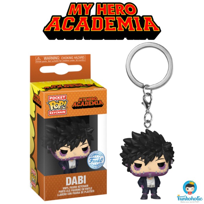 PROMO FUNKO POCKET POP KEYCHAIN ANIMATION MY HERO ACADEMIA - DABI (HIDEOUT) TERMURAH