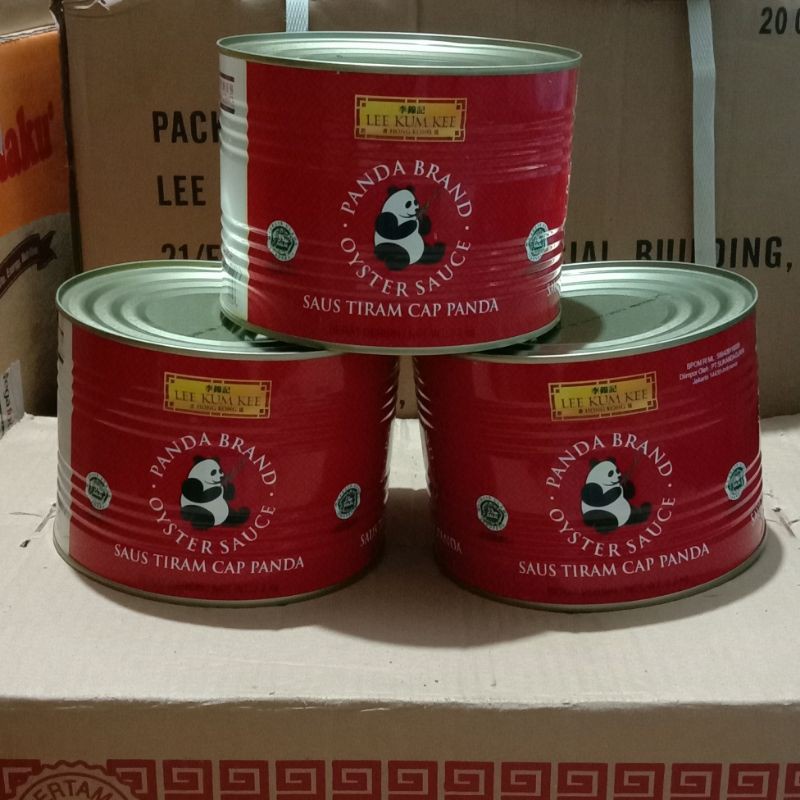 

Lee Kum Kee Oyster Kaleng 2.2Kg 1 Kaleng Saus Tiram Cap Panda
