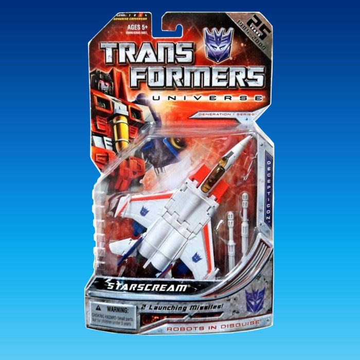 MUST HAVE!! TRANSFORMERS UNIVERSE STARSCREAM CHUG DELUXE HASBRO TERMURAH