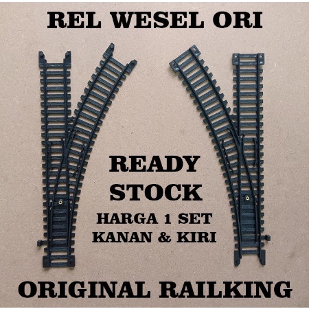 HOT SALE REL WESEL RAILKING ORIGINAL/REL KERETA API/TRACK KERETA API TERMURAH