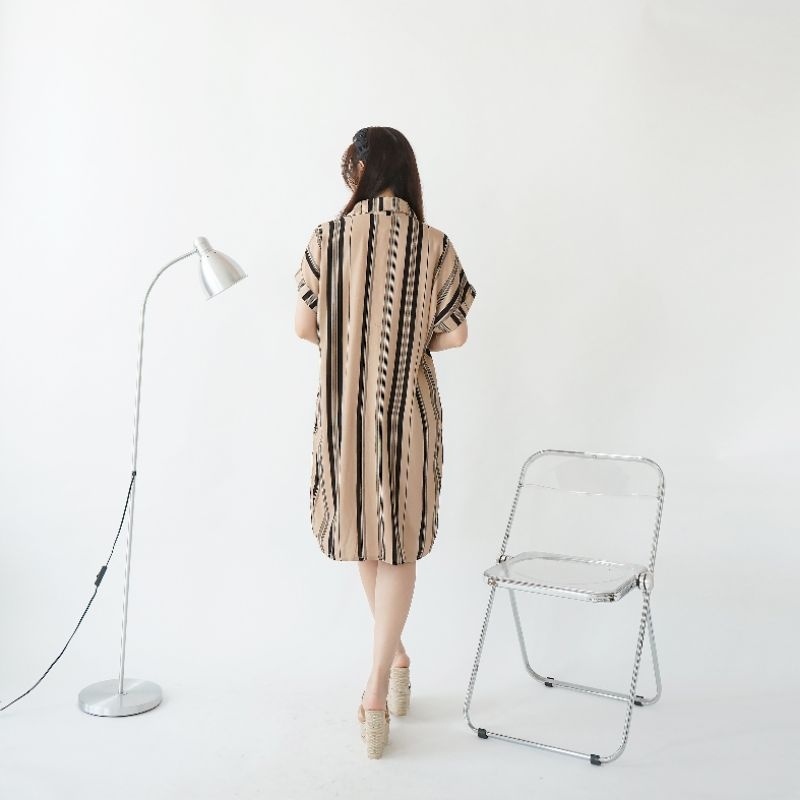 Nuboutique - Odette Shirt Dress - Terusan Kemeja Wanita