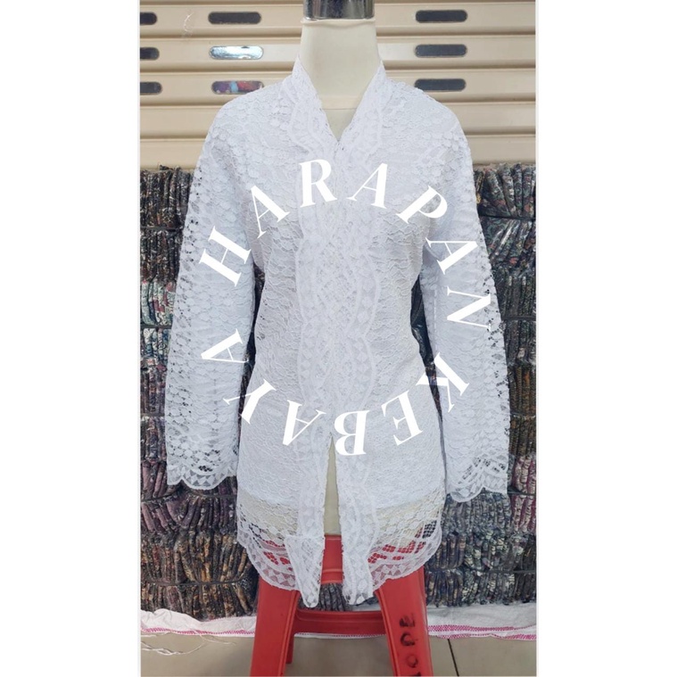 Atasan Kebaya Kartini Lengan Panjang Brokat Bagus-Atasan Kebaya Kartini-Atasan Kebaya Kartini