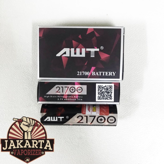 [21700] AWT 4800MAH 35A Battery Baterai Vape Authentic 4800 MAH 35 A