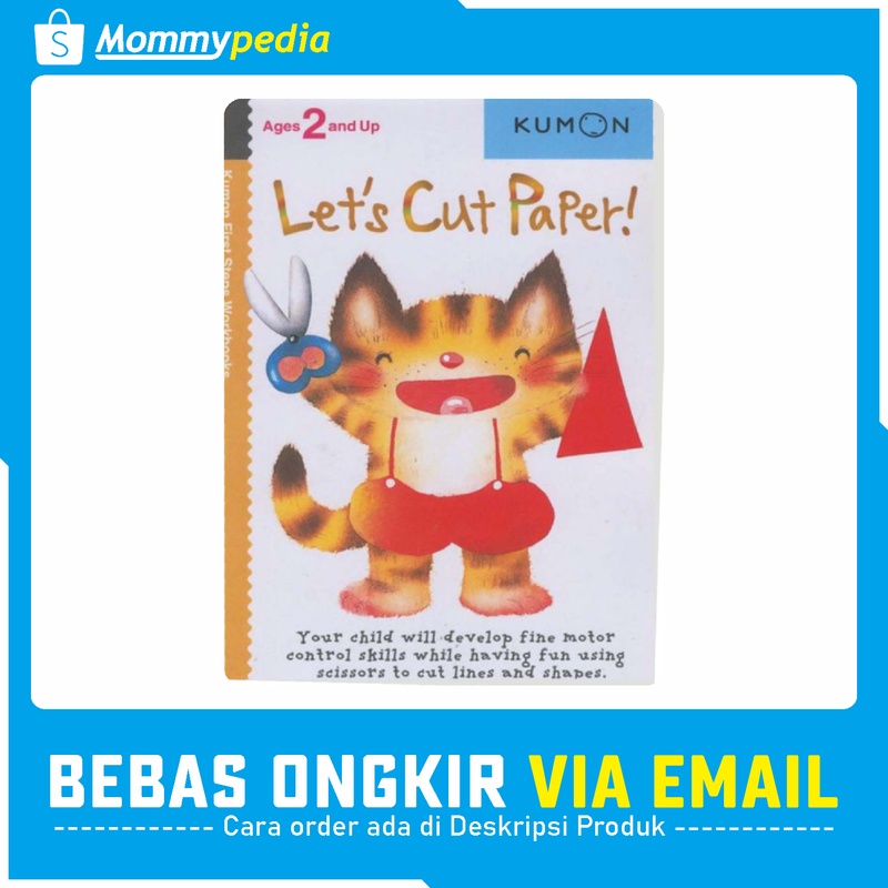 

KUMON Ages 2 and Up / Umur 2 Tahun - Let's Cut Paper!