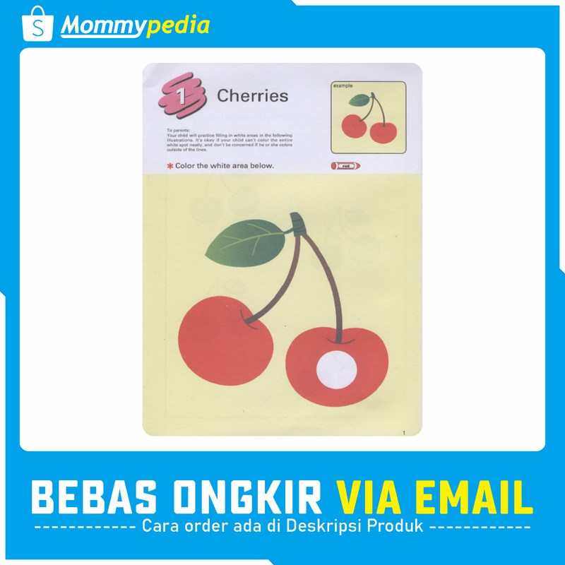 

KUMON Ages 2 3 4 / Umur 2 3 4 Tahun - My Book of Easy Coloring