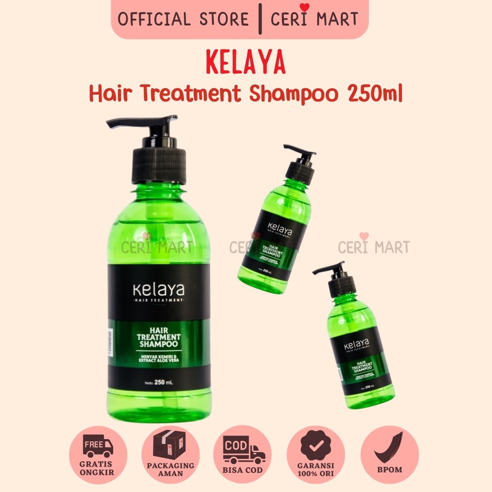 [KODE E13A] Kelaya Hair Treatment Shampoo Sampo Kalaya Shampo Penumbuh Rambut Original BPOM