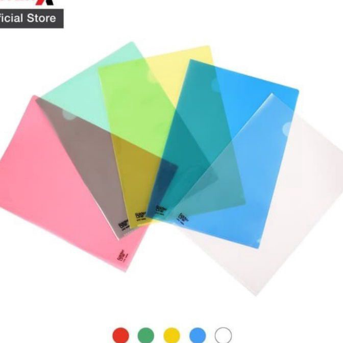 

[H✓Y♫/V] Map L folio Folder one (12 Pcs) / Map Bening / Map Plastik / Clear Sleeve /banyak diminati..