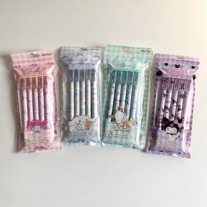 

Baru Pen Isi 5 Bolpen Ballpoint Pulpen Tinta Alat Tulis Sanrio My Melody _.