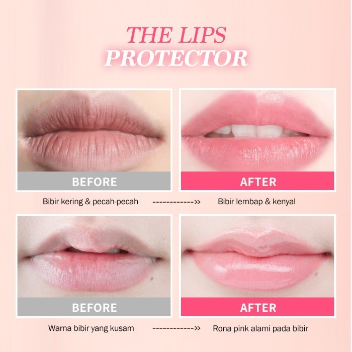 Bnb Plumpy Peach Glossy Lip - Lip Tint Lip Serum