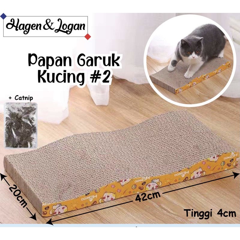Papan Garuk Kucing - Tempat Tidur Main Kucing