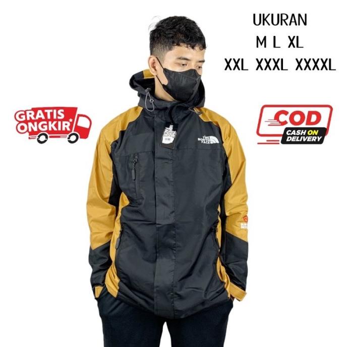 XXXXL XXXL WANITA GUNUNG WATERPROOF XXL SIZE OVERSIZE PRIA JAKET JUMBO