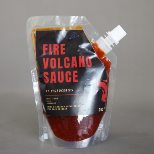

Saos Saus Fire Volcano Halal Sauce 250ml