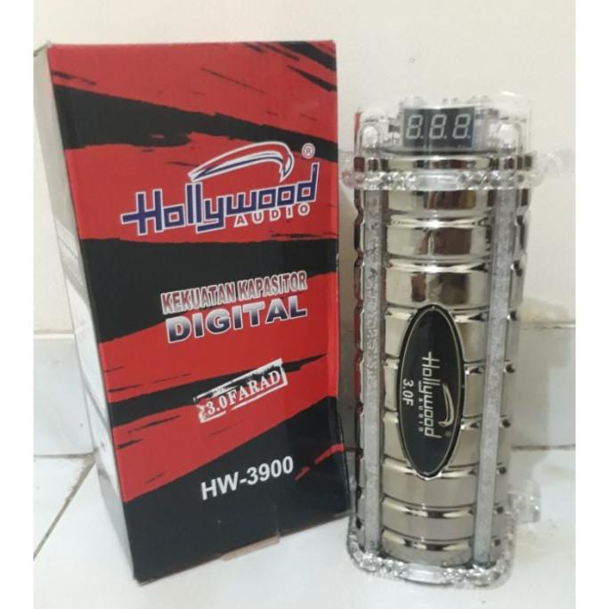 Kapasitor Bank Hollywood Hw-3900 3.0 Farad Capasitor Bank Hollywood