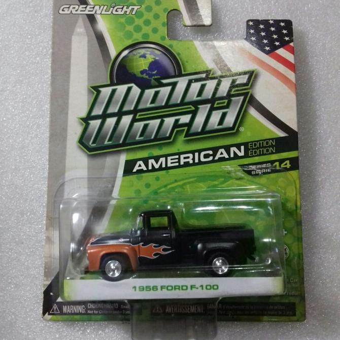 Greenlight Motor World 1956 Ford F-100. American Edition. Anggap Loose