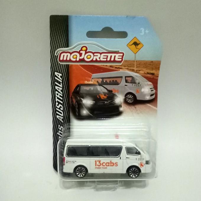 majorette 13 cabs australia Toyota Hiace Putih No Ths Hothweels