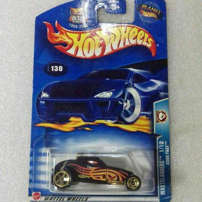 HOT WHEELS SOOO FAST. WASTELANDERS SERIES 2002. OPEN HATCH. FULL BESI.