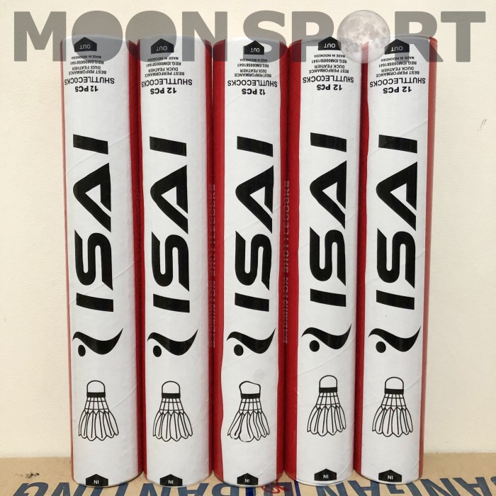 Shuttlecock Isai Merah Original- Isai Red Kock Badminton Kock