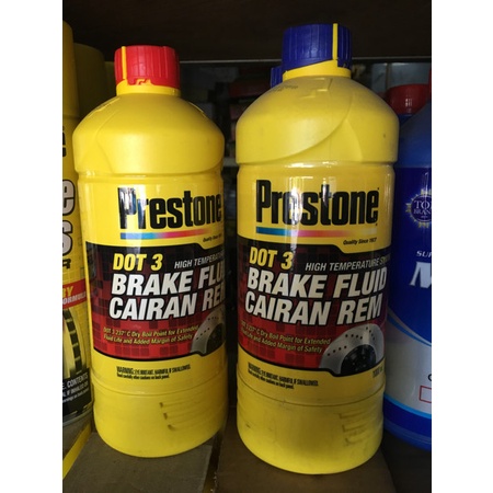 Minyak Rem Prestone Dot 3 1 Liter
